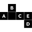 abcde