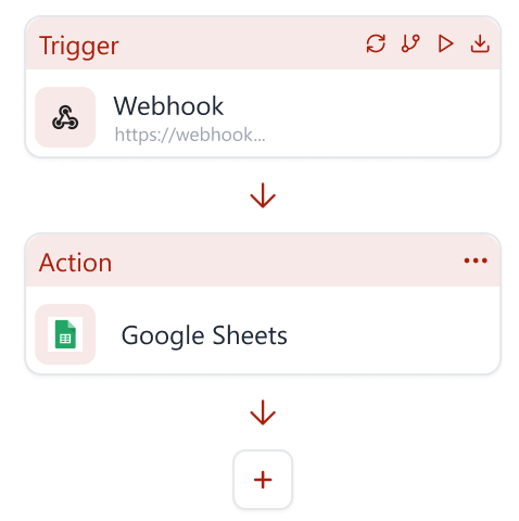 Add the action apps